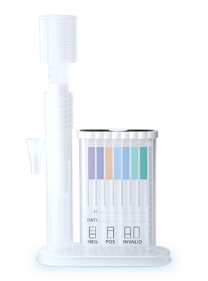 OraPlex™ split-sample oral fluid testing device